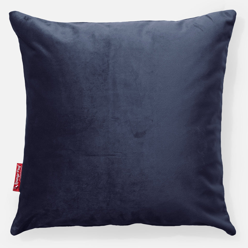 Putetrekk 47 x 47cm - Fløyel Marineblå 01