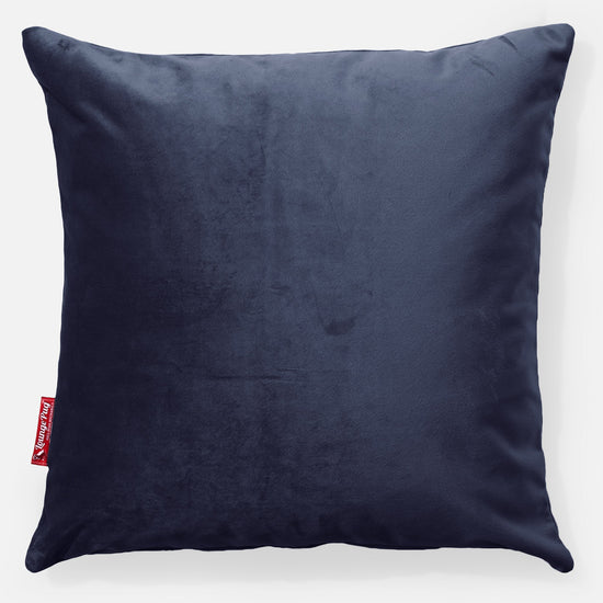 Putetrekk 47 x 47cm - Fløyel Marineblå 01
