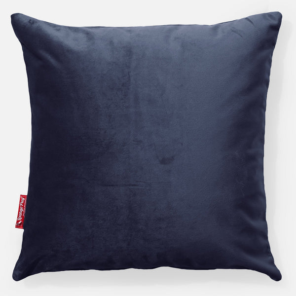 Putetrekk 47 x 47cm - Fløyel Marineblå 01