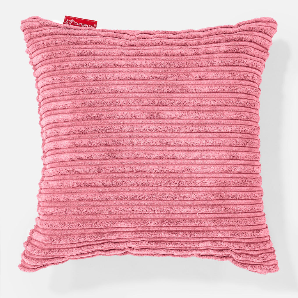 Putetrekk 47 x 47cm - Klassisk Cord Korall 01