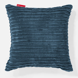 Putetrekk 47 x 47cm - Kordfløyel Marineblå
