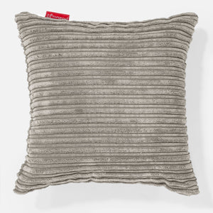 Putetrekk 47 x 47cm - Kordfløyel Mink
