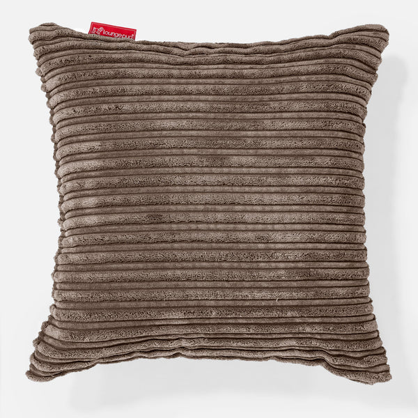 Putetrekk 47 x 47cm - Klassisk Cord Mokka 01