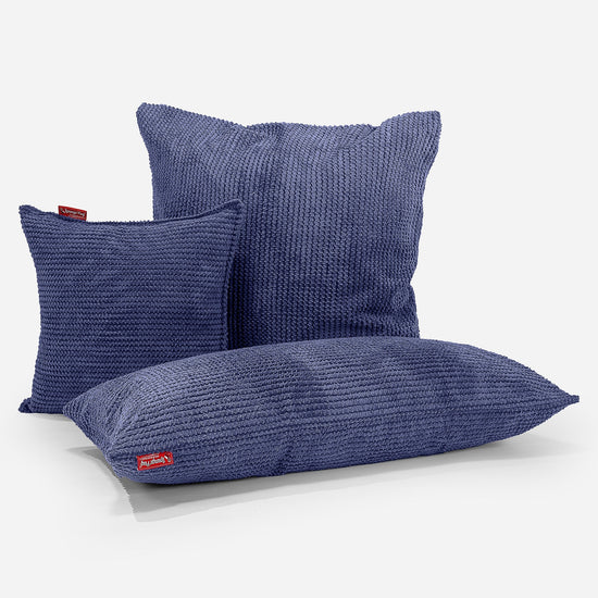 Putetrekk 47 x 47cm - Pom-pom Fiolett 04