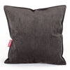 Putetrekk 47 x 47cm - Smalstripet Cord Grafitt 01
