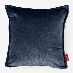 Putetrekk 47 x 47cm - Chenille Marineblå
