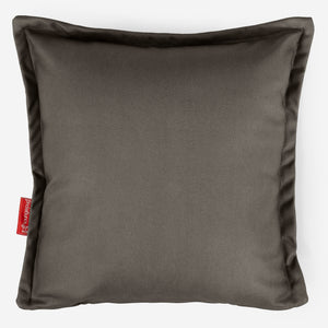 Putetrekk 47 x 47cm - Vegansk Skinn Grå