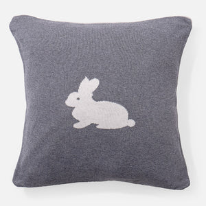 Putetrekk 47 x 47cm - Strikket Rabbit