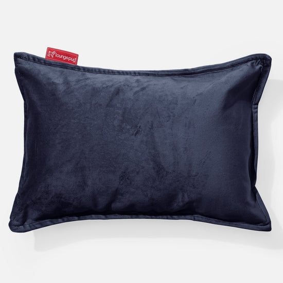 Rektangulær Putetrekk 35 x 50cm - Fløyel Marineblå 01