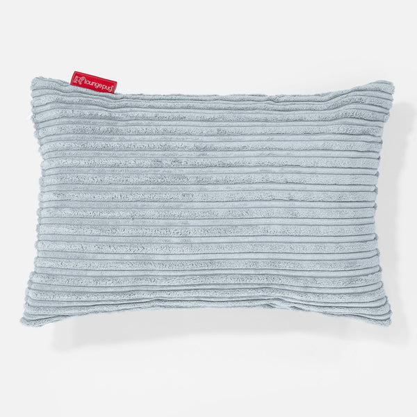 Rektangulær Putetrekk 35 x 50cm - Kordfløyel Babyblå 01