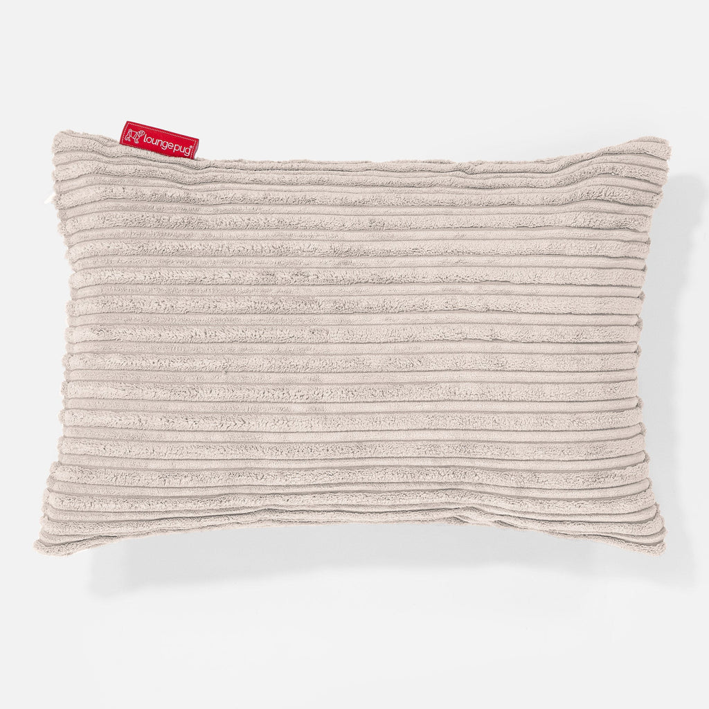 Rektangulær Putetrekk 35 x 50cm - Klassisk Cord Elfenben 01