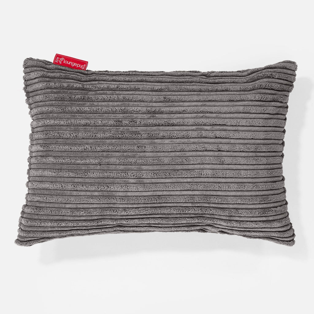 Rektangulær Putetrekk 35 x 50cm - Klassisk Cord Grafitt 01