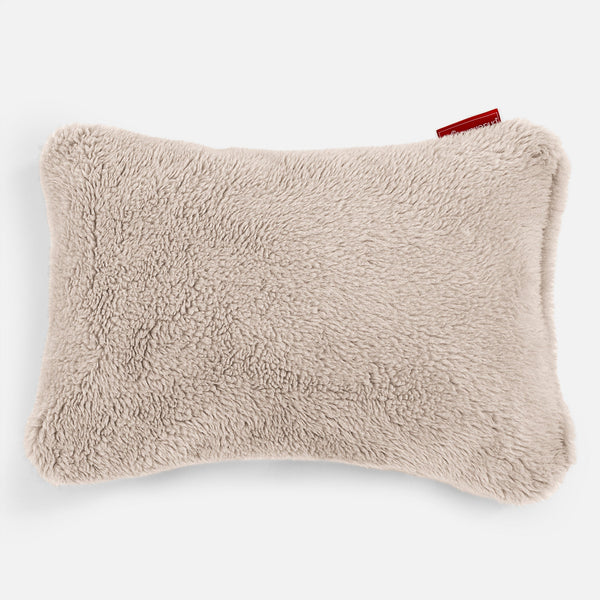 Rektangulær Putetrekk 35 x 50cm - Teddy-fuskepels Mink 01
