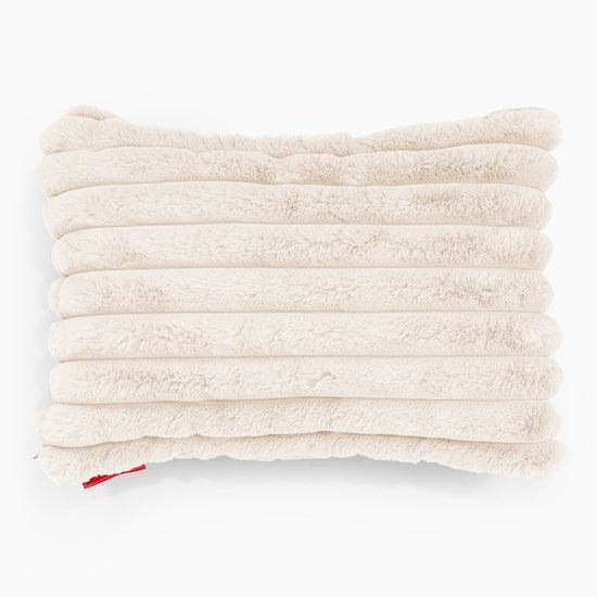 Rektangulær Putetrekk 35 x 50cm - Ultrabehagelig Kord Krem 01