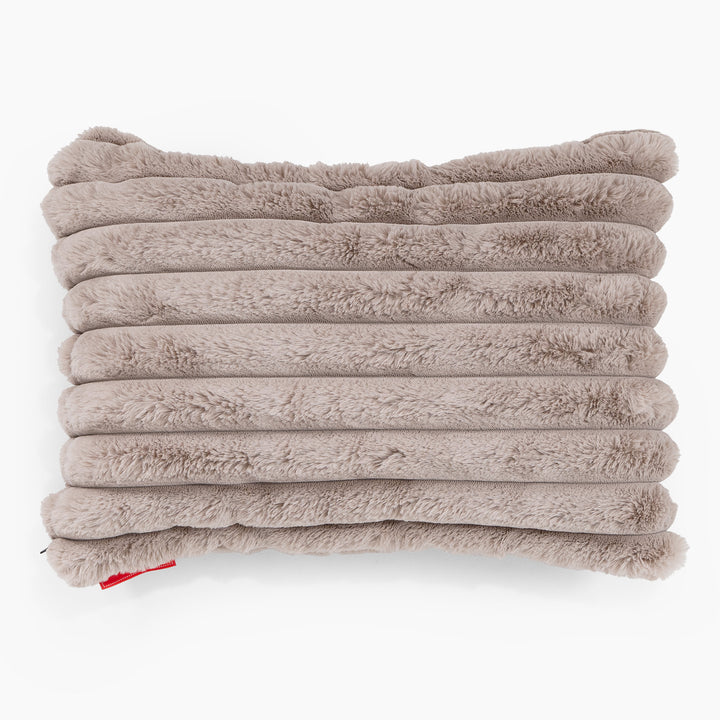 Rektangulær Putetrekk 35 x 50cm - Ultrabehagelig Kord Mink 01
