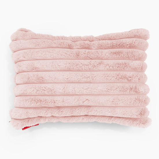 Rektangulær Putetrekk 35 x 50cm - Ultrabehagelig Kord Støvete Rosa 01