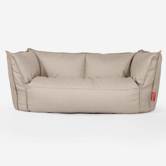 Ruben Sakkosekk Sofa - Vegansk Skinn Elfenben 01