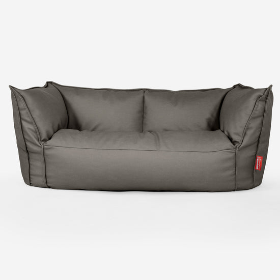 Ruben Sakkosekk Sofa - Vegansk Skinn Grå 01