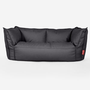 Ruben Sakkosekk Sofa - Vegansk Skinn Svart