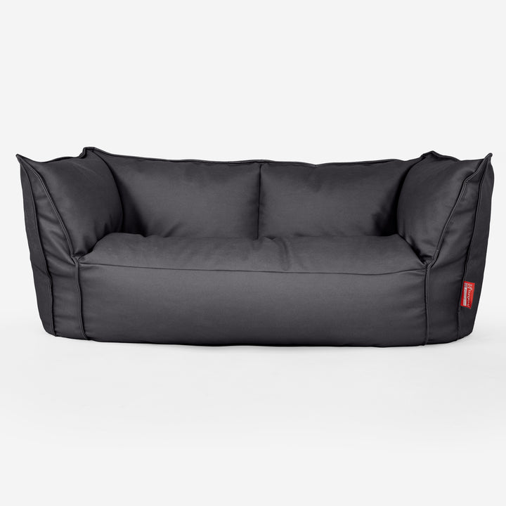 Ruben Sakkosekk Sofa - Vegansk Skinn Svart 01