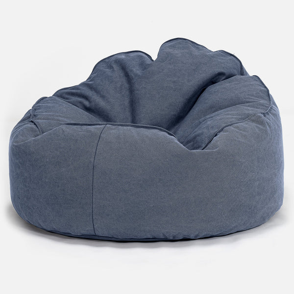 Saccosekk 'Mini-Mammut' - Steinvasket Denim Marineblå 01