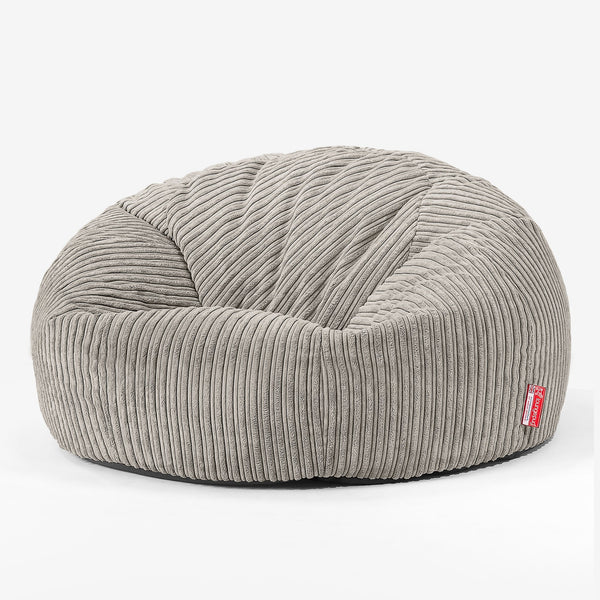 Saccosekk Sofa for Barn 6-14 år - Kordfløyel Mink 01