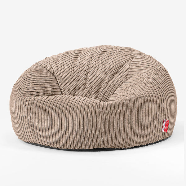 Saccosekk Sofa for Barn 6-14 år - Kordfløyel Sand 01