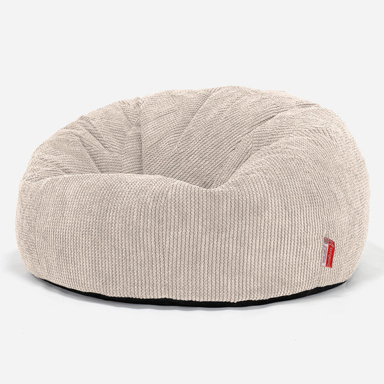 Saccosekk Sofa for Barn 6-14 år - Pom-pom Elfenben 02