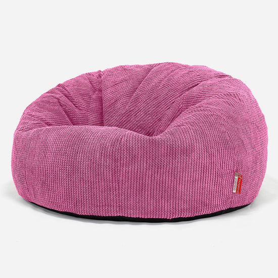 Saccosekk Sofa for Barn 6-14 år - Pom-pom Rosa 02
