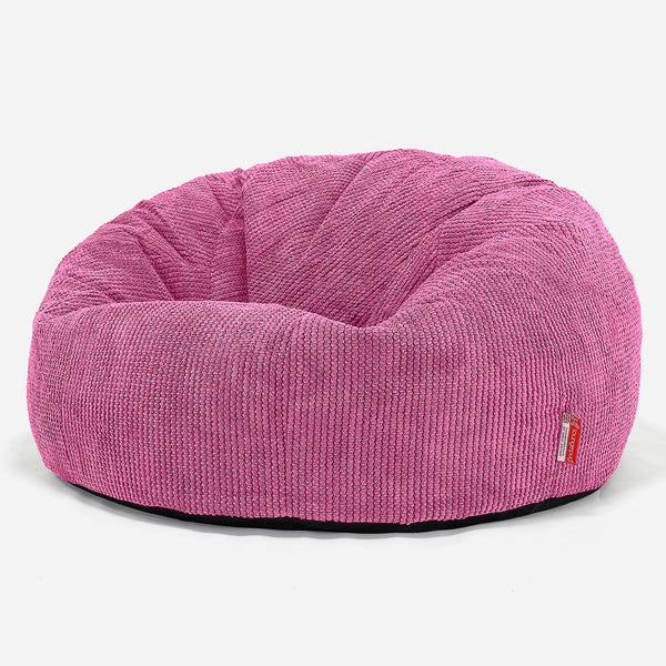 Saccosekk Sofa for Barn 6-14 år - Pom-pom Rosa 01