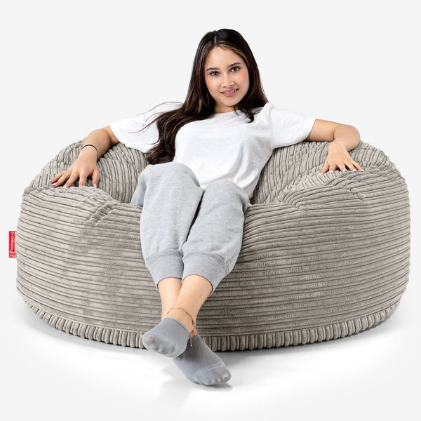 Saccosekk Sofa 'Mammut' - Klassisk Cord Mink 01