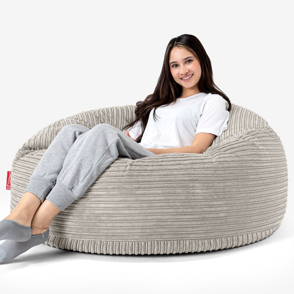 Saccosekk Sofa 'Mammut' - Klassisk Cord Mink 04