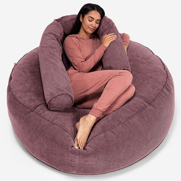 Saccosekk Sofa 'Mega-Mammut' - Bristol Flock Syrin 02