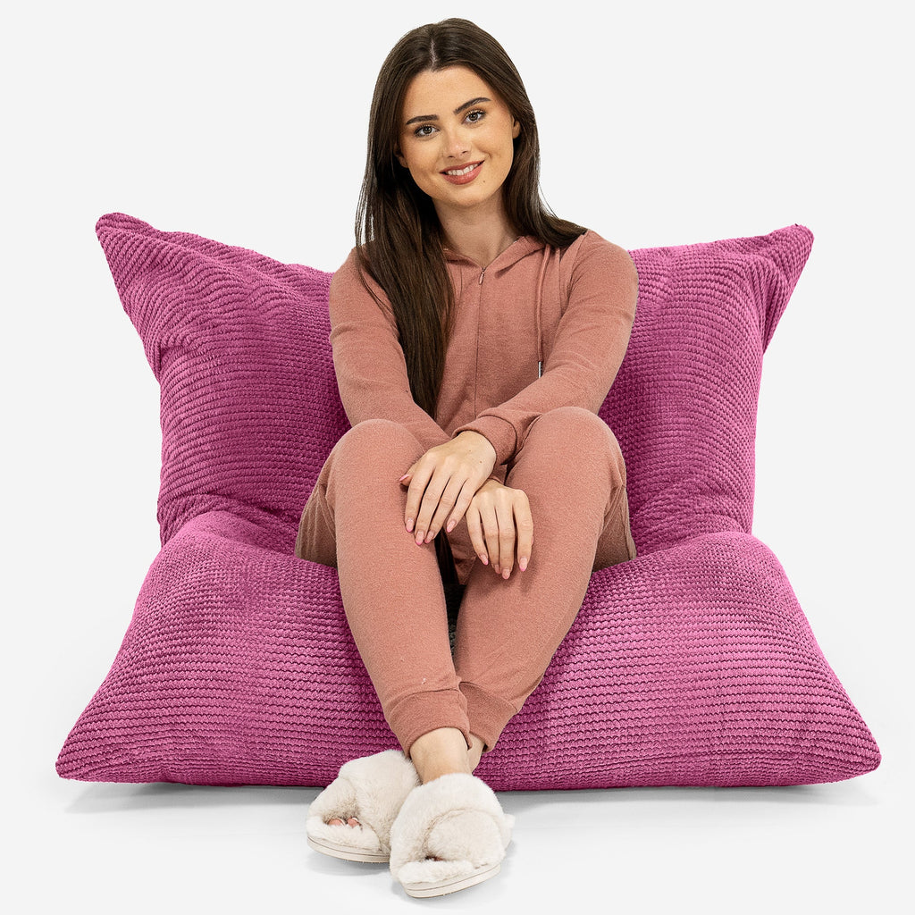 Saccosekk XXL - Pom-pom Rosa 01