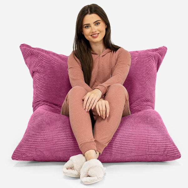 Saccosekk XXL - Pom-pom Rosa 01