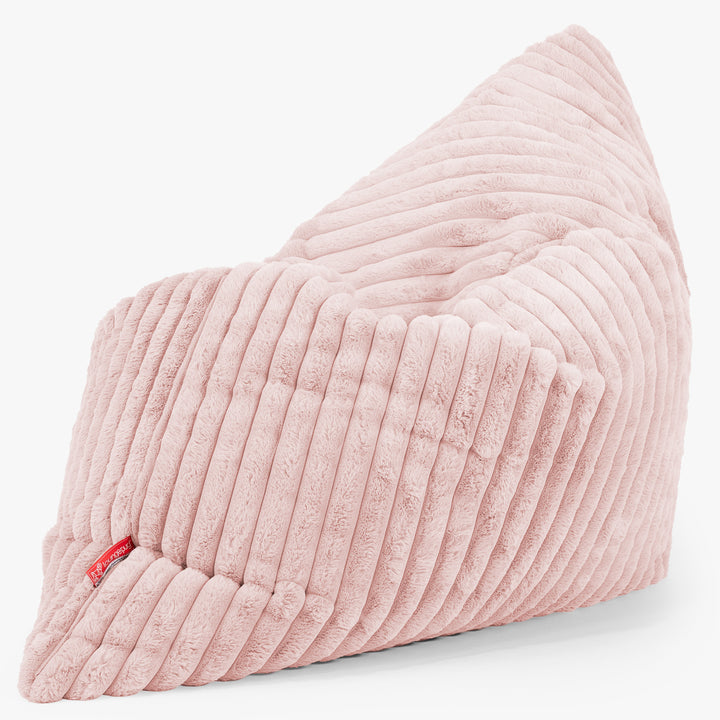 Saccosekk XXL - Ultrabehagelig Kord Støvete Rosa 02