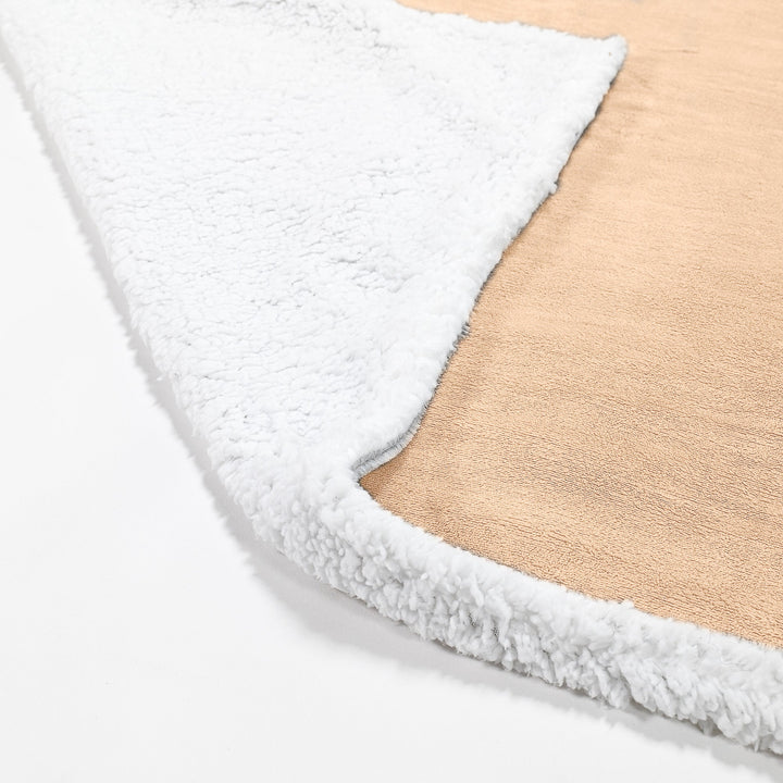 Sherpa-teppe - Fleece Light Mink 02
