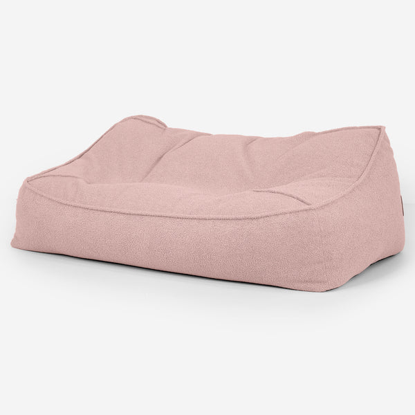 Sloucher Sakkosekk Sofa - Bouclé Rosa_03