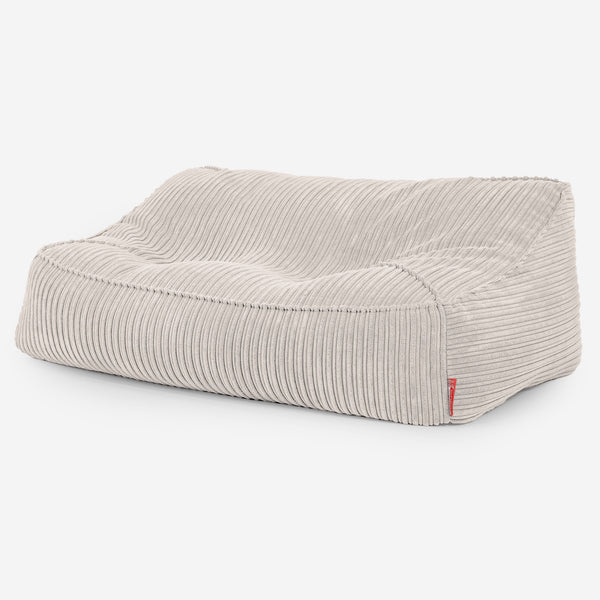 Sloucher Sakkosekk Sofa - Kordfløyel Elfenben 03