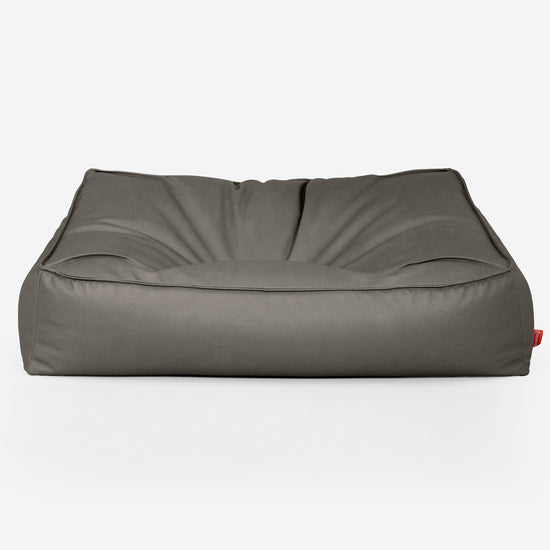 Sloucher Sakkosekk Sofa - Vegansk Skinn Grå 01