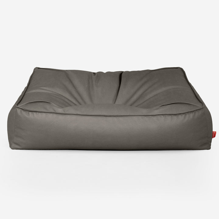 Sloucher Sakkosekk Sofa - Vegansk Skinn Grå 01