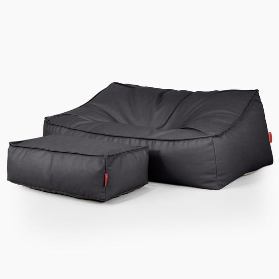 Sloucher Sakkosekk Sofa - Vegansk Skinn Svart 02