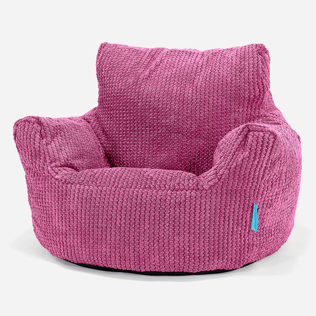Småbarnestol Saccosekk 1-3 år - Pom-pom Rosa 01