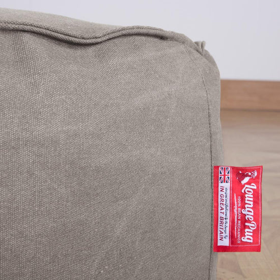 Småbarnestol Saccosekk 1-3 år - Steinvasket Denim Tinn 04