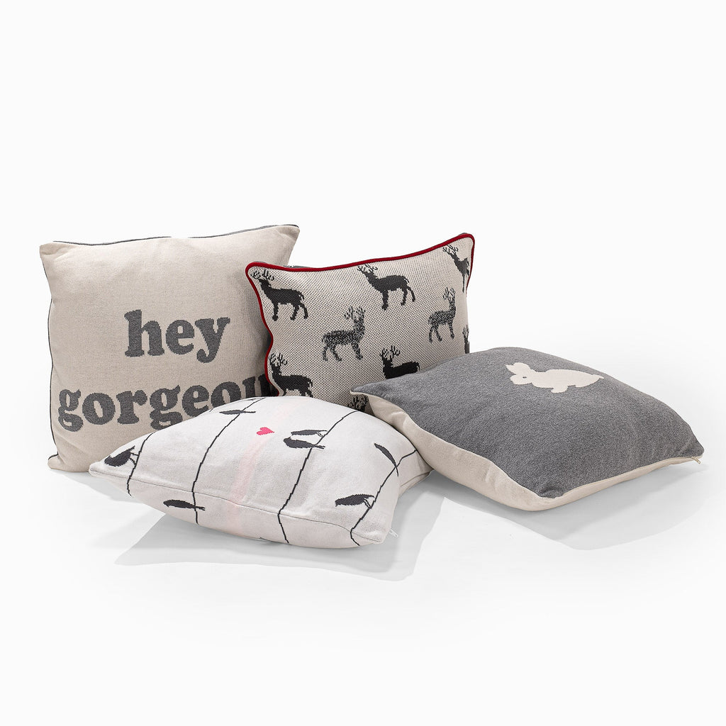 Putetrekk 47 x 47cm - 100% Bomull Stag 05