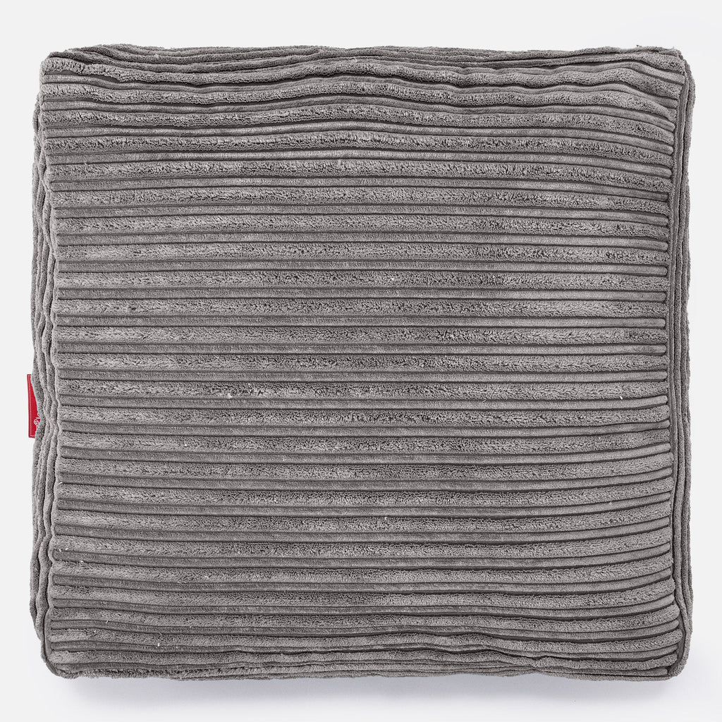Stor Gulvpute - Klassisk Cord Grafitt 03