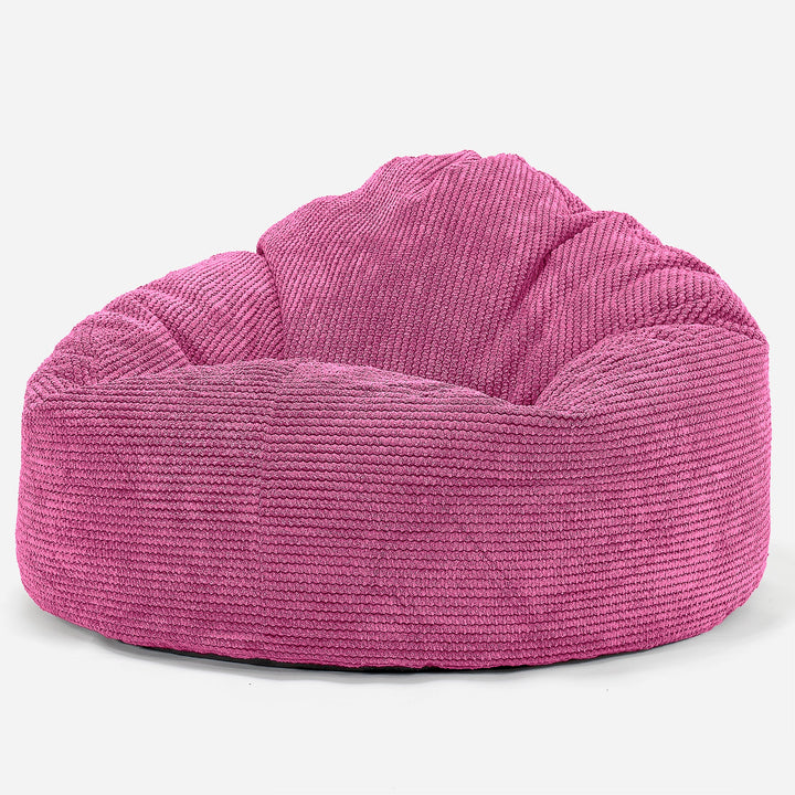 Stor Saccosekk Snuggle for Barn 3-8 år - Pom-pom Rosa 02