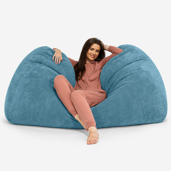 Stor Saccosekk Sofa - Pom-pom Turkis 02