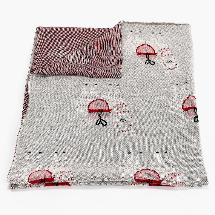 Sofa Pledd / Teppe Barn - 100% Bomull Llama 01