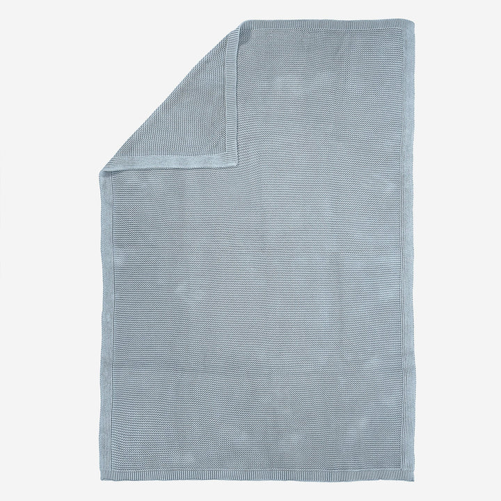 Sofa Pledd / Teppe - 100% Bomull Ellos Disig Blå 03